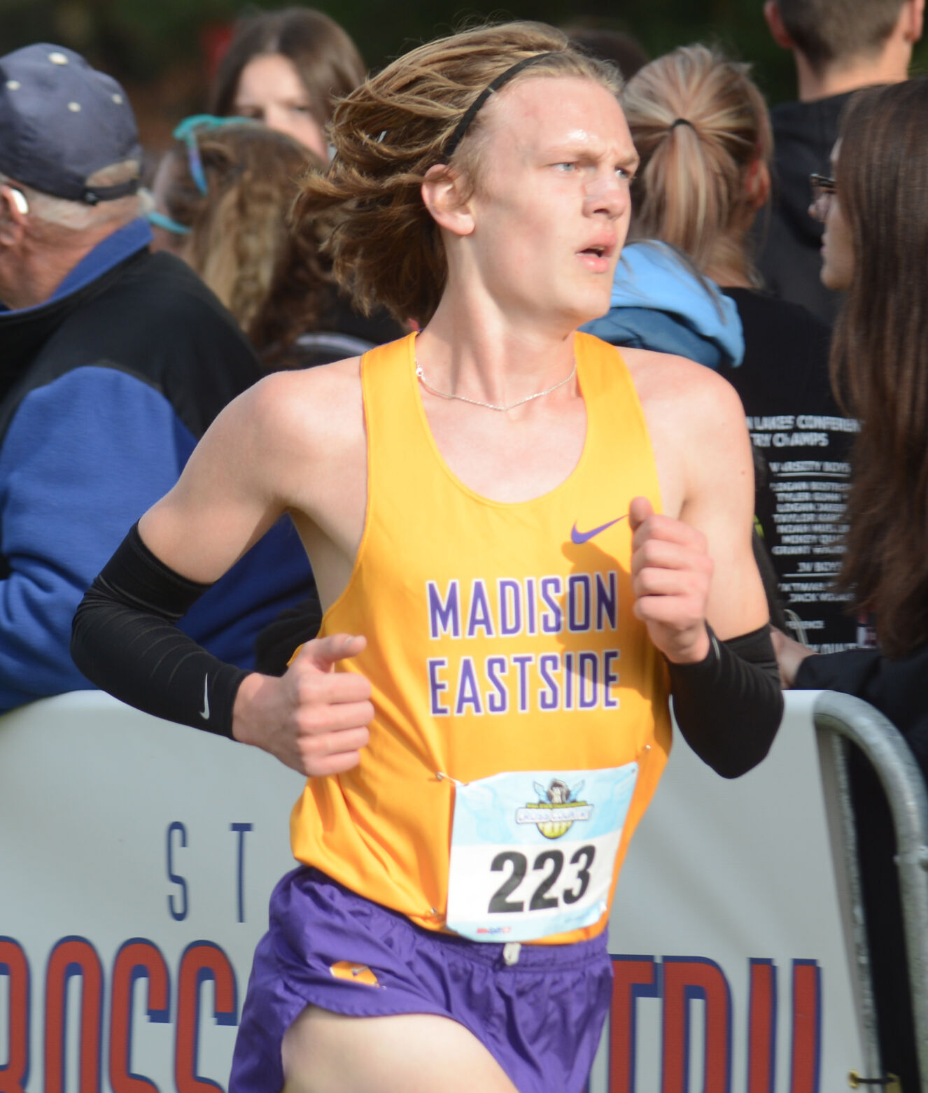 Madison East's Mason Bieri